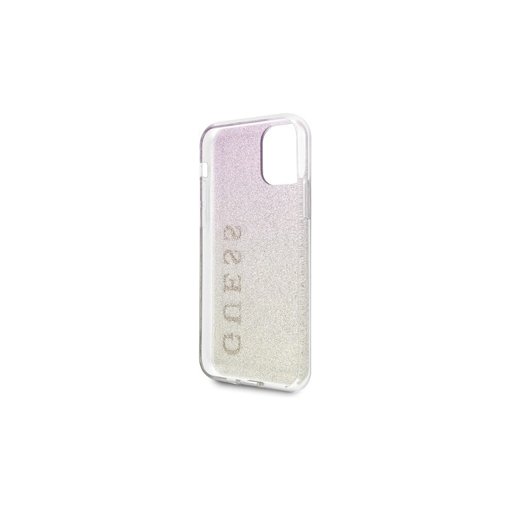 Hurtownia GSM - Etui Guess GUHCN61PCUGLGPI Apple iPhone 11 różowo-złoty/gold pink hard case Gradient Glitter - GUE431GLDPNK - {ean13} - Hurt