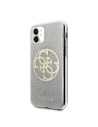 Hurtownia GSM - Etui Guess GUHCN61PCUGLLG Apple iPhone 11 jasnoszary/light grey hard case Glitter 4G Circle Logo - GUE432GRY - {ean13} - Hurt
