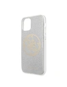 Hurtownia GSM - Etui Guess GUHCN61PCUGLLG Apple iPhone 11 jasnoszary/light grey hard case Glitter 4G Circle Logo - GUE432GRY - {ean13} - Hurt