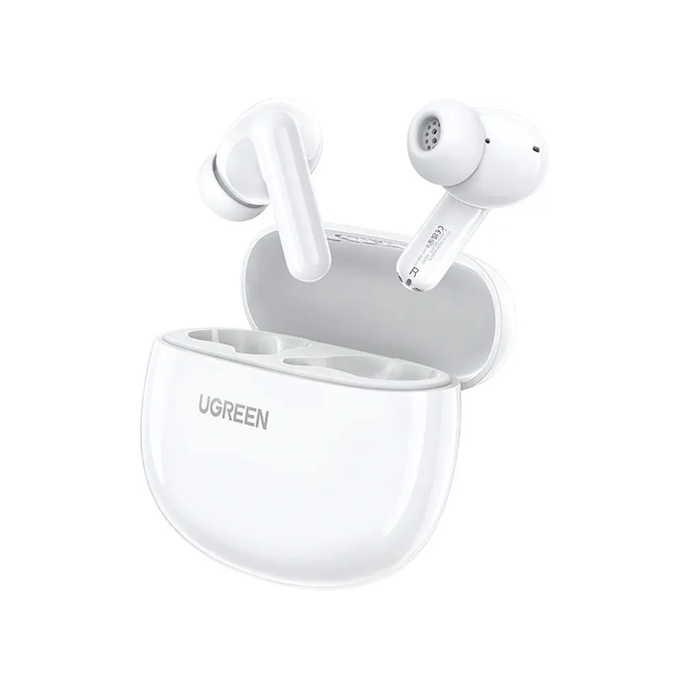 Hurtownia GSM - Bezdrátová sluchátka do uší TWS UGREEN HiTune T3C Bluetooth 5.4 IPX5 (bílá) - UGR5595 - {ean13} - Hurt