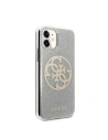 Hurtownia GSM - Etui Guess GUHCN61PCUGLLG Apple iPhone 11 jasnoszary/light grey hard case Glitter 4G Circle Logo - GUE432GRY - {ean13} - Hurt