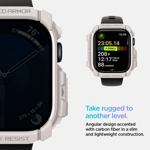 Etui Spigen Rugged Armor Apple Watch 10 / 11 46mm Dune Beige