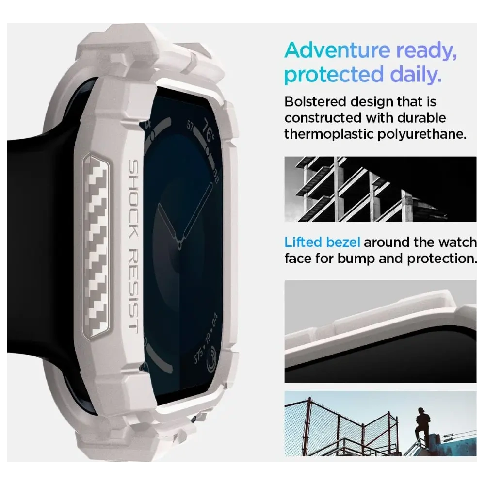 Hurtownia GSM - Etui Spigen Rugged Armor Apple Watch 10 46mm Dune Beige - SPN16571 - {ean13} - Hurt