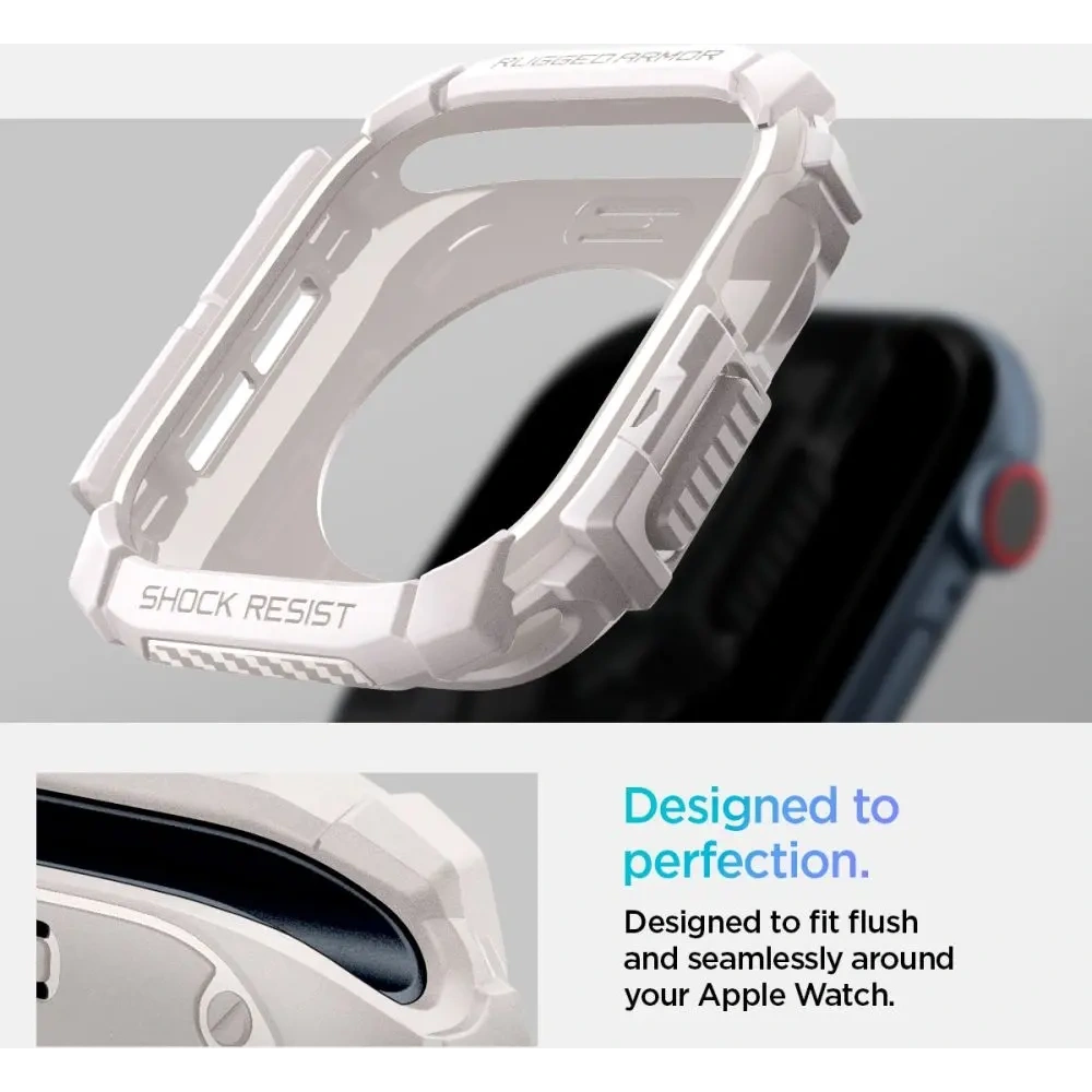 Hurtownia GSM - Etui Spigen Rugged Armor Apple Watch 10 46mm Dune Beige - SPN16571 - {ean13} - Hurt