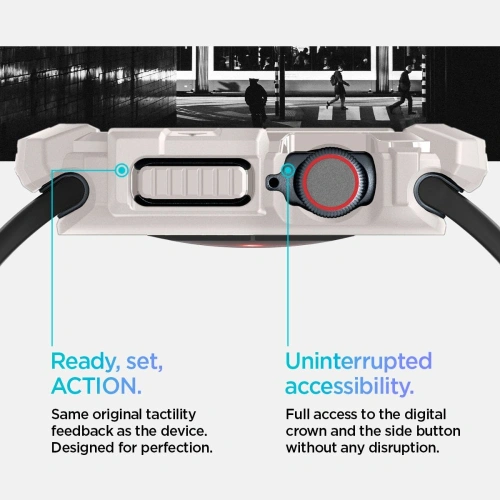 Etui Spigen Rugged Armor Apple Watch 10 / 11 46mm Dune Beige