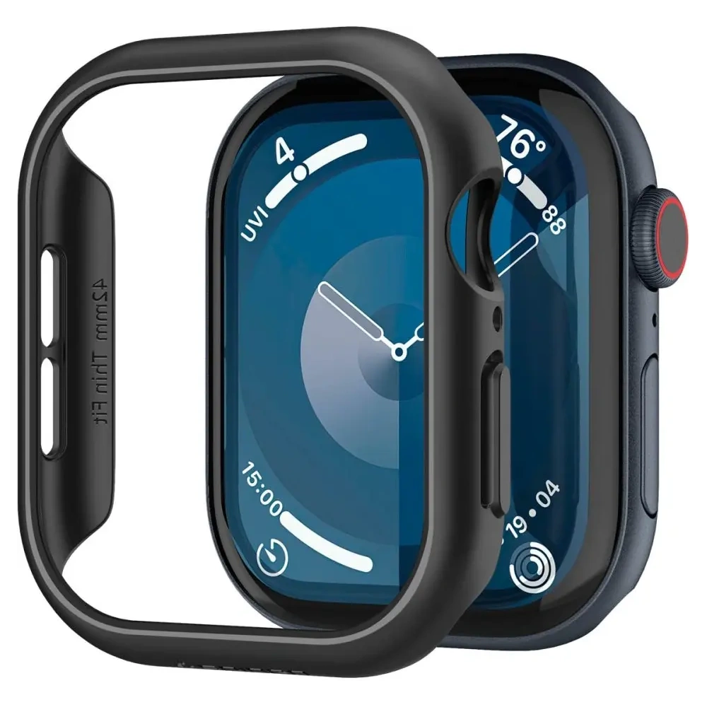 Hurtownia GSM - Spigen Thin Fit Apple Watch 10 42mm Negru - SPN16572 - {ean13} - Hurt