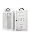 Wholesale Guess GUHCN61PCUGLLG iPhone 11 light grey hard case Glitter 4G Circle Logo - GUE432GRY - {ean13} - Hurt