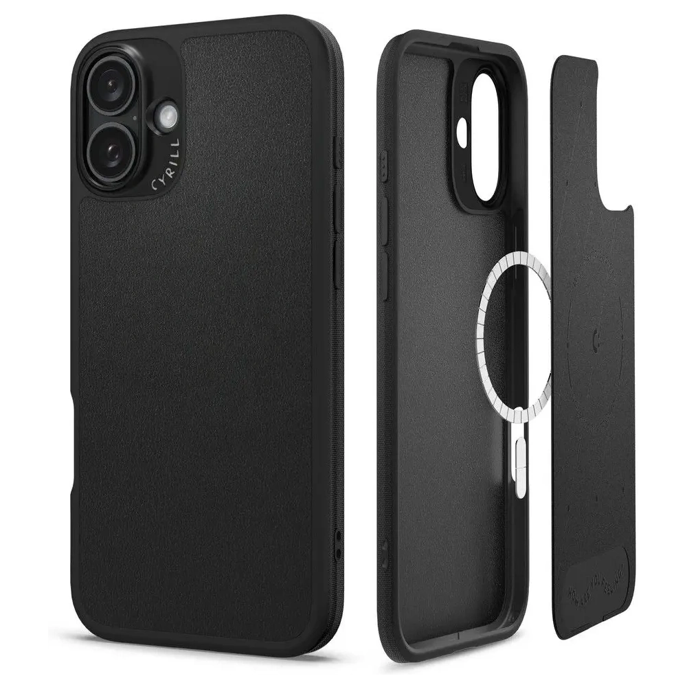 Hurtownia GSM - Spigen Cyrill Kajuk Mag MagSafe Apple iPhone 16 Negru - SPN16574 - {ean13} - Hurt