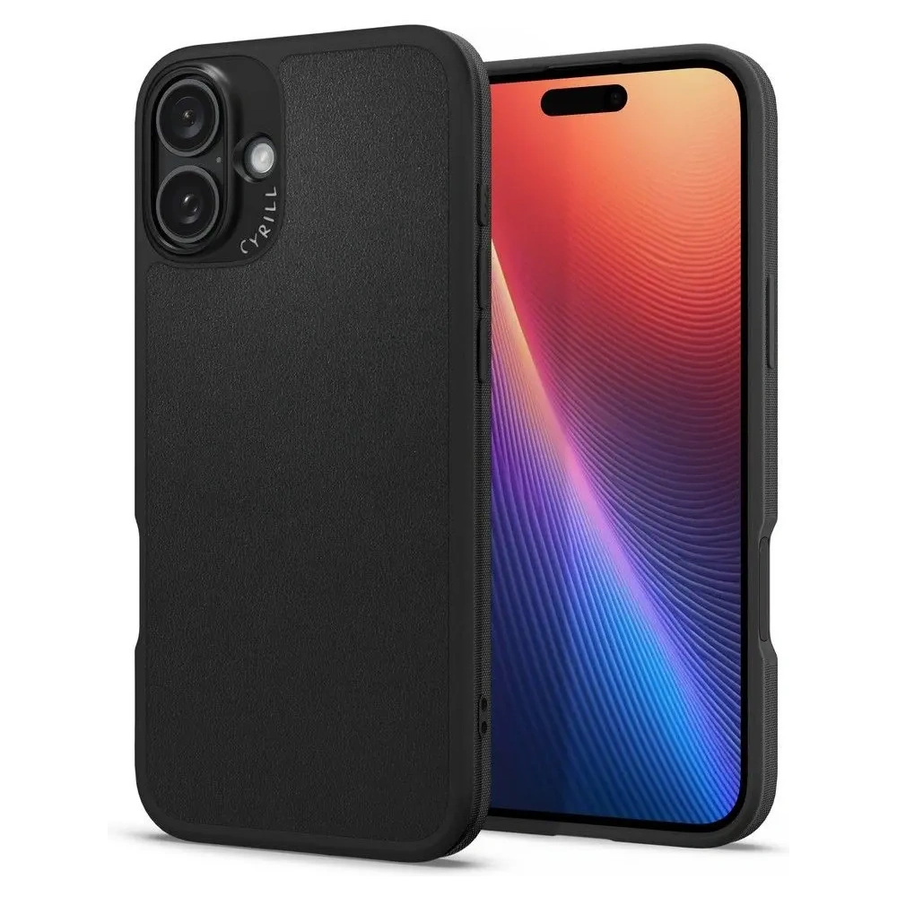 Hurtownia GSM - Etui Spigen Cyrill Kajuk Mag MagSafe Apple iPhone 16 Černá - SPN16574 - {ean13} - Hurt