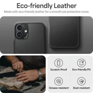 Hurtownia GSM - Etui Spigen Cyrill Kajuk Mag MagSafe Apple iPhone 16 Black - SPN16574 - {ean13} - Hurt