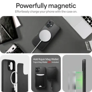 Hurtownia GSM - Etui Spigen Cyrill Kajuk Mag MagSafe Apple iPhone 16 Black - SPN16574 - {ean13} - Hurt