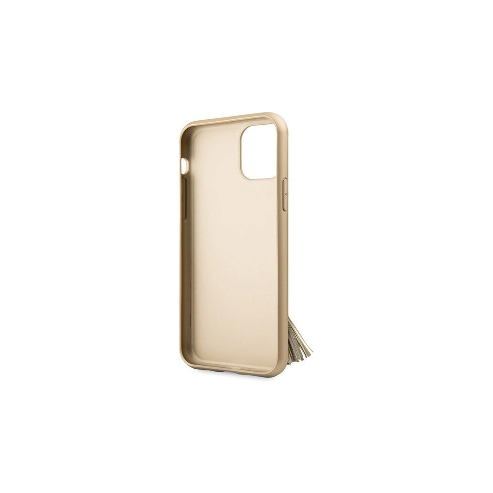 Hurtownia GSM - Etui Guess GUHCN61RSSABE Apple iPhone 11 beige/beżowy hard case Saffiano with ring stand - GUE433BEI - {ean13} - Hurt