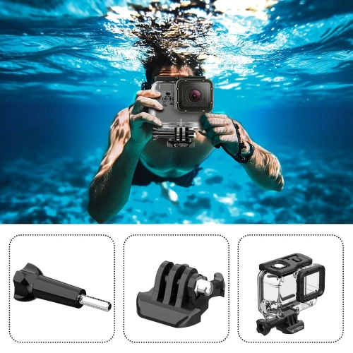 Obudowa Tech-Protect GA200 Waterproof Case GOPRO Hero 5 / 6 / 7 Clear