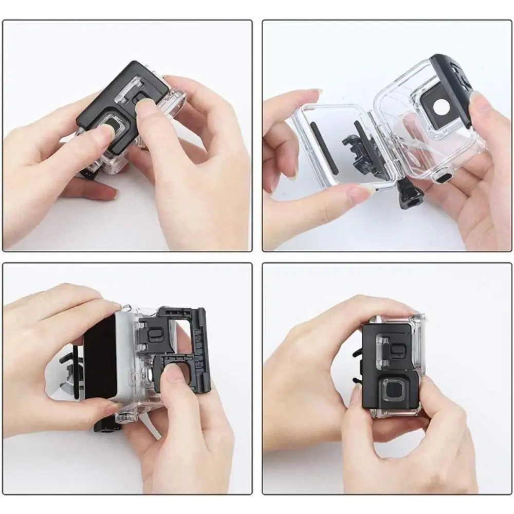 Hurtownia GSM - Tech-Protect GA200 Carcasă Waterproof GOPRO Hero 5 / 6 / 7 Transparentă - THP3628 - {ean13} - Hurt
