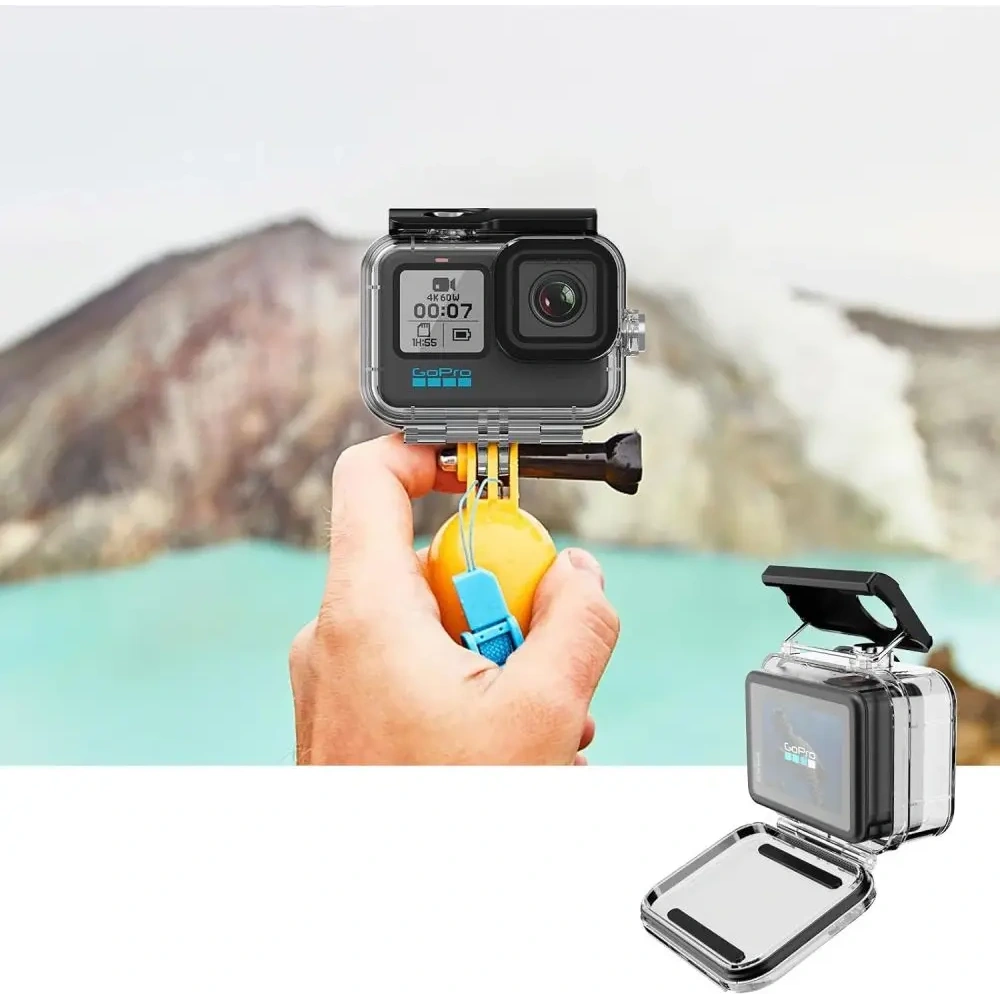 Hurtownia GSM - Tech-Protect GA200 Vízálló Tok GOPRO Hero 9 / 10 / 11 / 12 / 13 Átlátszó - THP3629 - {ean13} - Hurt