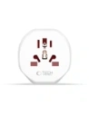 Hurtownia GSM - Przejściówka podróżna Tech-Protect Universal Travel Adapter From EU White - THP3630 - {ean13} - Hurt