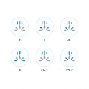 Hurtownia GSM - Tech-Protect Univerzális Utazási Adapter EU-ból Fehér - THP3630 - {ean13} - Hurt