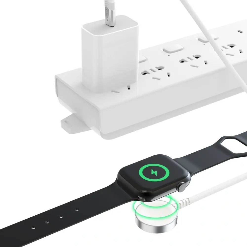 Hurtownia GSM - Tech-Protect MC01 Ultraboost Magnetic Töltő USB-C Kábel 120cm Apple Watch Fehér - THP3632 - {ean13} - Hurt