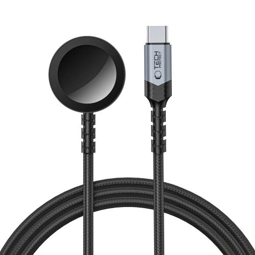 Ładowarka bezprzewodowa Tech-Protect MC01 Ultraboost Magnetic Charger USB-C Cable 120cm Apple Watch Black