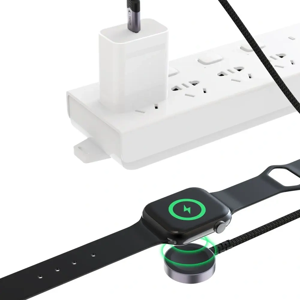 Hurtownia GSM - Tech-Protect MC01 Ultraboost Magnetic Töltő USB-C Kábel 120cm Apple Watch Fekete - THP3633 - {ean13} - Hurt