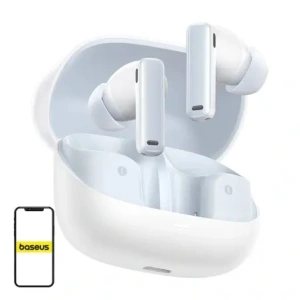 Wholesale Baseus Bowie M2s Bluetooth 5.3 TWS wireless in-ear headphones (white) - BSU8901 - {ean13} - Hurt