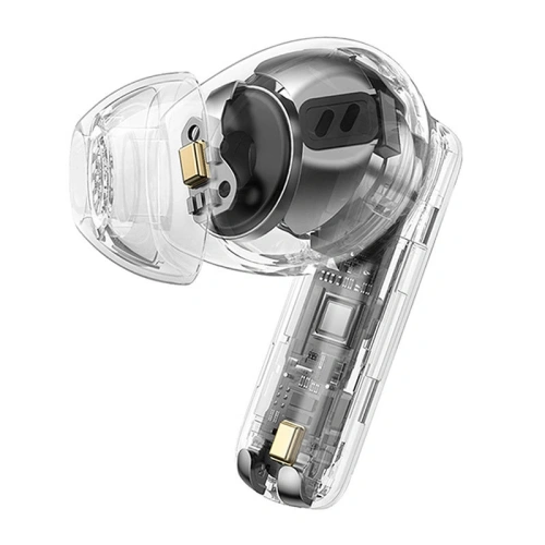 Bezprzewodowe słuchawki dokanałowe TWS Baseus Bowie M2s Bluetooth 5.3 (białe)