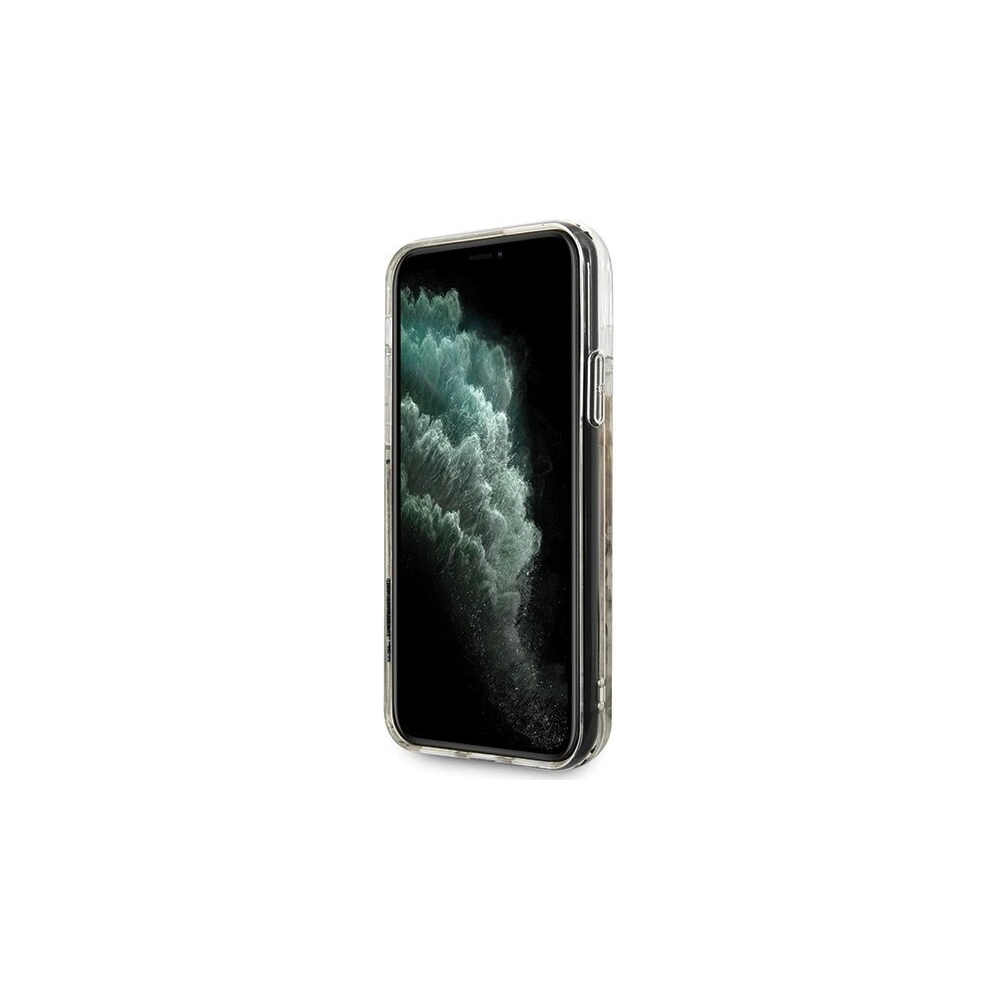 Hurtownia GSM - Etui Guess GUHCN65LGGITDGO Apple iPhone 11 Pro Max aurie/cgold huse rigide Circle Liquid Glitter - GUE434GLD - {ean13} - Hurt