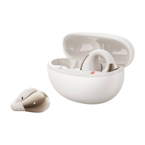 Bezprzewodowe słuchawki QCY Crossky Clip T33 Bluetooth 5.4 (białe)