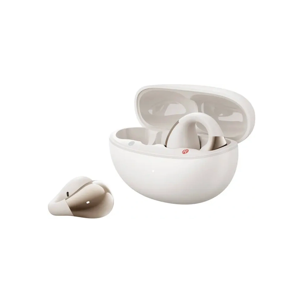 Hurtownia GSM - Bezprzewodowe słuchawki QCY Crossky Clip T33 Bluetooth 5.4 (białe) - QCY87 - {ean13} - Hurt