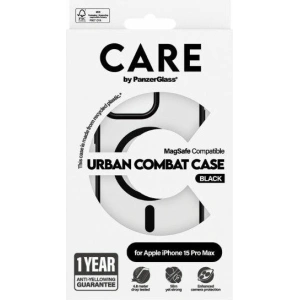 Hurtownia GSM - [OUTLET] Case CARE von PanzerGlass Urban Combat Case Apple iPhone 15 Pro Max MagSafe schwarz/black - OT-811 - {ean13} - Hurt