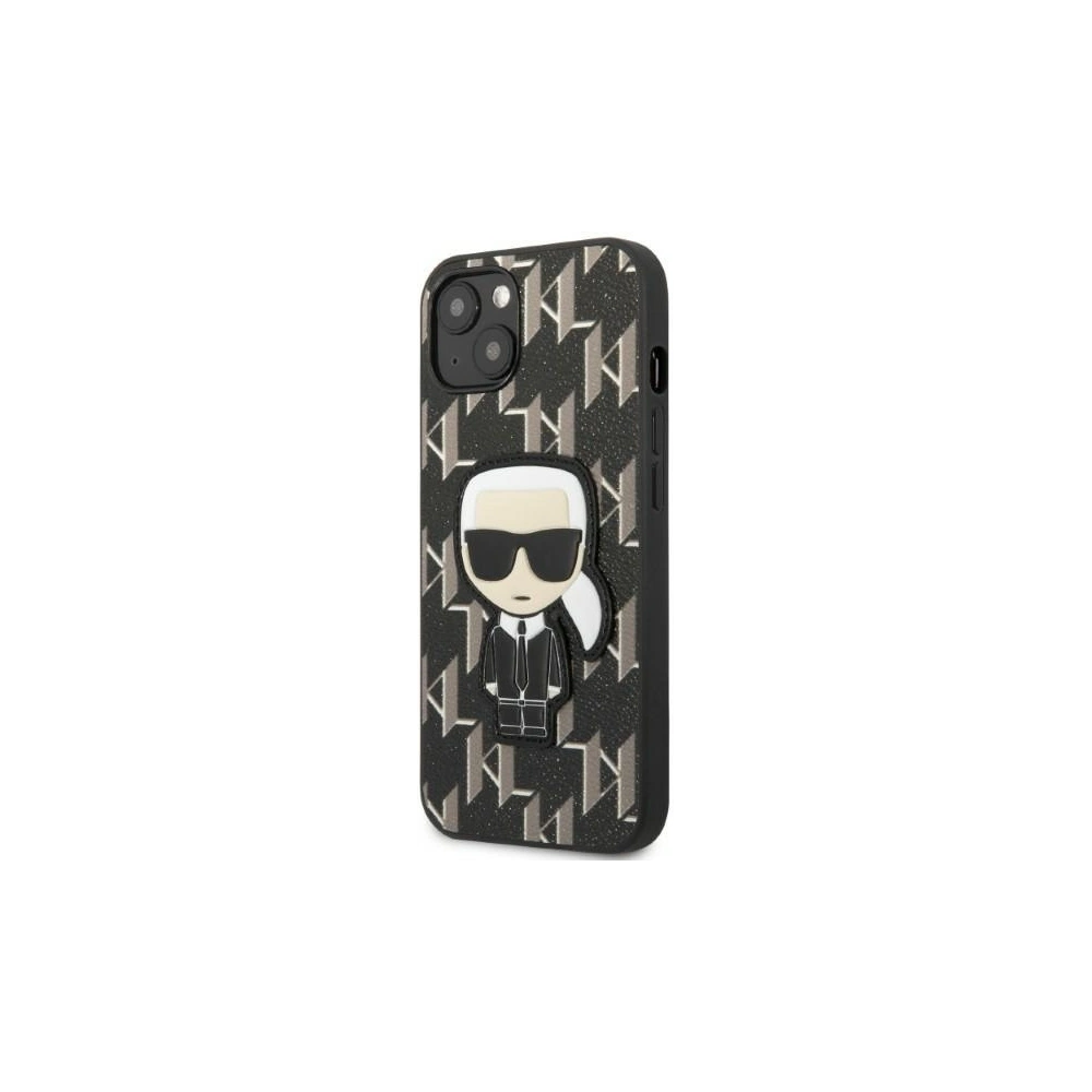 Hurtownia GSM - [OUTLET] Tok Karl Lagerfeld KLHCP13MPMNIKBK Apple iPhone 13 kemény tok fekete/black Monogram Ikonik Patch - OT-817 - {ean13} - Hurt