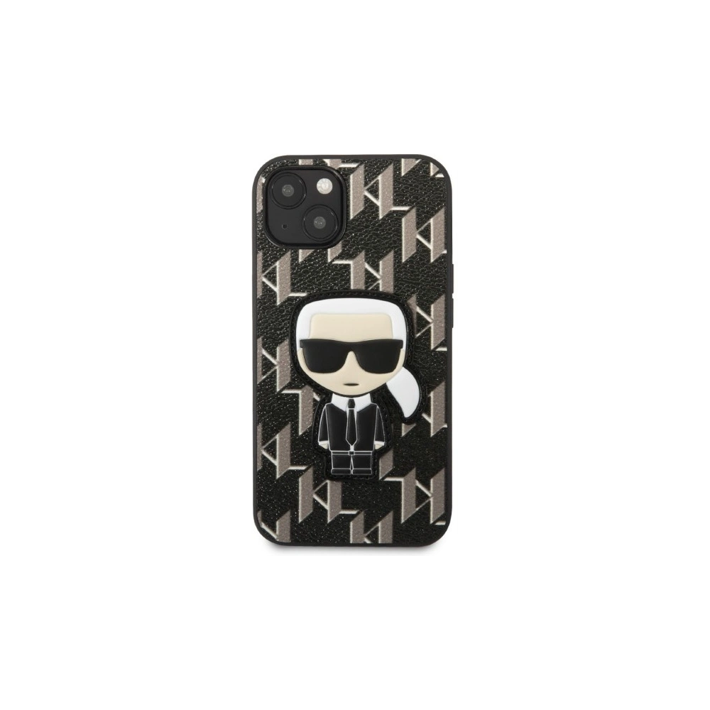 Hurtownia GSM - [OUTLET] Tok Karl Lagerfeld KLHCP13MPMNIKBK Apple iPhone 13 kemény tok fekete/black Monogram Ikonik Patch - OT-817 - {ean13} - Hurt