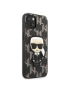 Hurtownia GSM - [OUTLET] Tok Karl Lagerfeld KLHCP13MPMNIKBK Apple iPhone 13 kemény tok fekete/black Monogram Ikonik Patch - OT-817 - {ean13} - Hurt