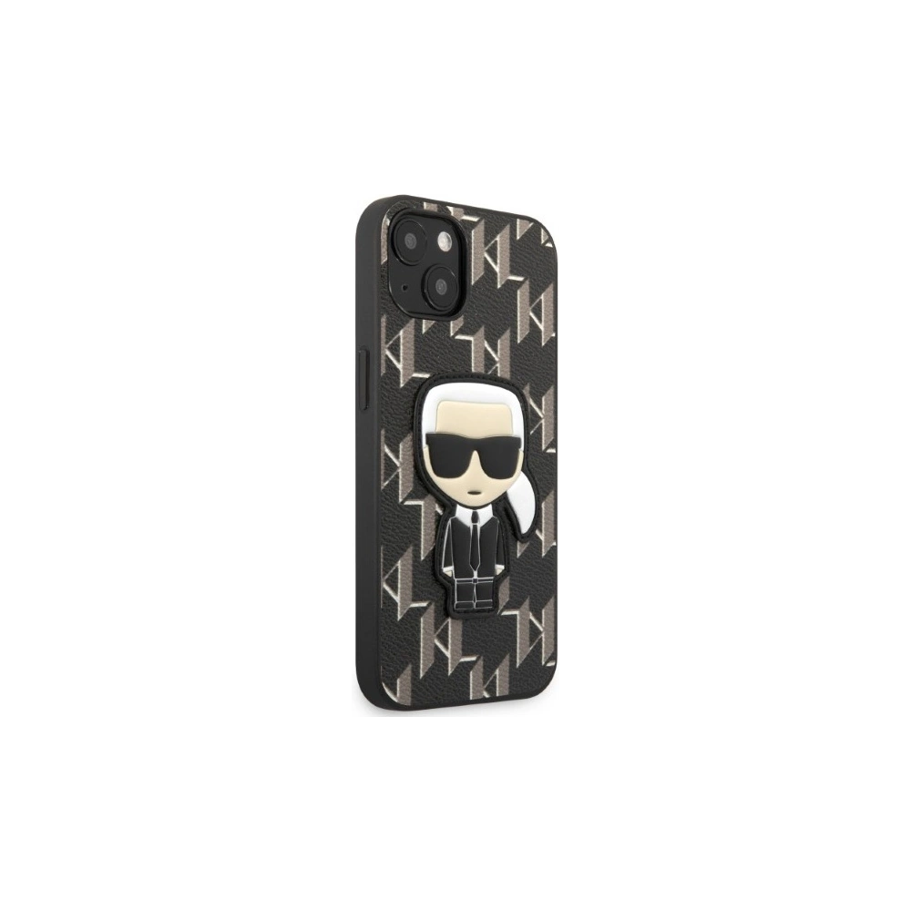 Hurtownia GSM - [OUTLET] Tok Karl Lagerfeld KLHCP13MPMNIKBK Apple iPhone 13 kemény tok fekete/black Monogram Ikonik Patch - OT-817 - {ean13} - Hurt