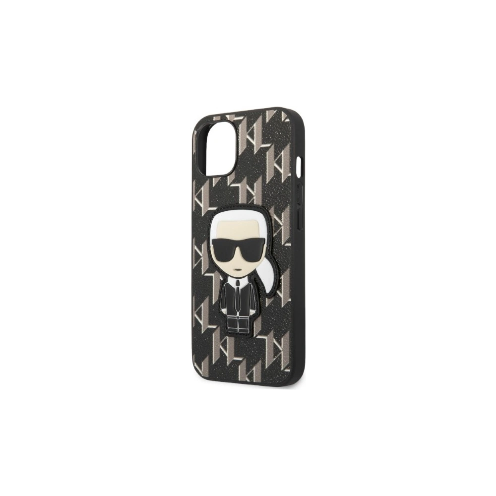 Hurtownia GSM - [OUTLET] Tok Karl Lagerfeld KLHCP13MPMNIKBK Apple iPhone 13 kemény tok fekete/black Monogram Ikonik Patch - OT-817 - {ean13} - Hurt