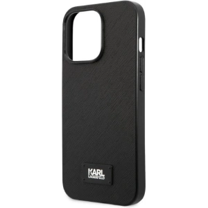 Hurtownia GSM - [OUTLET] Case Karl Lagerfeld KLHCP13MPMNIKBK Apple iPhone 13 Hardcase schwarz/black Monogram Ikonik Patch - OT-817 - {ean13} - Hurt