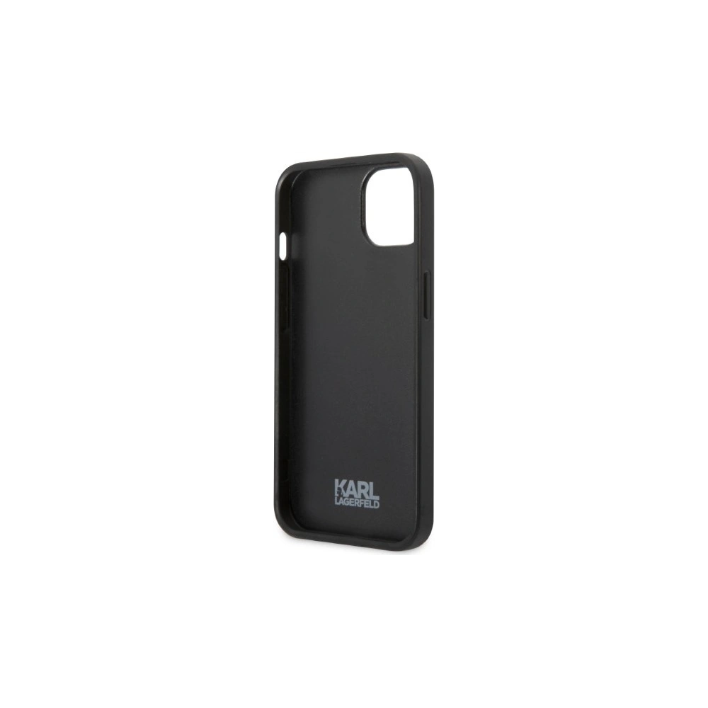 Hurtownia GSM - [OUTLET] Tok Karl Lagerfeld KLHCP13MPMNIKBK Apple iPhone 13 kemény tok fekete/black Monogram Ikonik Patch - OT-817 - {ean13} - Hurt