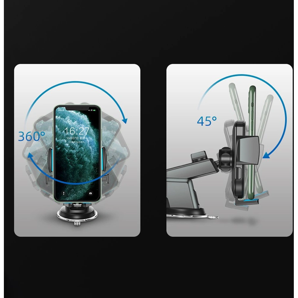 [OUTLET] Uchwyt samochodowy Joyroom na deskę rozdzielczą i szybę czarny (JR-OK3)