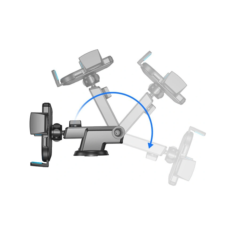 [OUTLET] Uchwyt samochodowy Joyroom na deskę rozdzielczą i szybę czarny (JR-OK3)