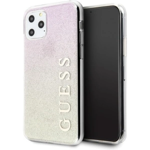 Hurtownia GSM - Etui Guess GUHCN65PCUGLGPI Apple iPhone 11 Pro Max różowo-złoty/gold pink hard case Gradient Glitter - GUE436GLDPNK - {ean13} - Hurt