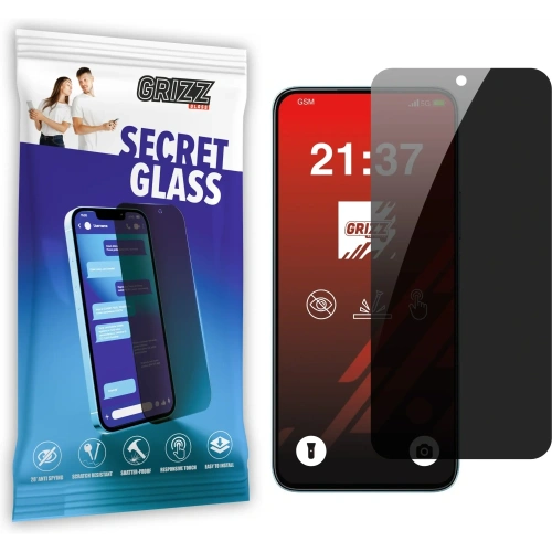 Matowe szkło prywatyzujące GrizzGlass SecretGlass do Honor X5b Plus