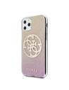 Hurtownia GSM - Etui Guess GUHCN65PCUGLPGG Apple iPhone 11 Pro Max roz-gold/pink gold hard case Glitter Gradient 4G Circle Logo - GUE437GLDPNK - {ean13} - Hurt