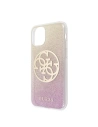 Wholesale Guess GUHCN65PCUGLPGG iPhone 11 Pro Max gold pink hard case Glitter Gradient 4G Circle Logo - GUE437GLDPNK - {ean13} - Hurt