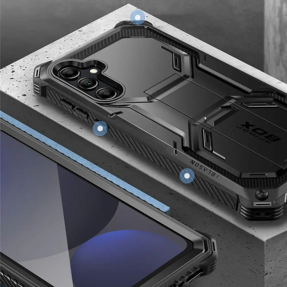Hurtownia GSM - Etui Supcase IBLSN ArmorBox Samsung Galaxy S24 FE černé - SPC478 - {ean13} - Hurt