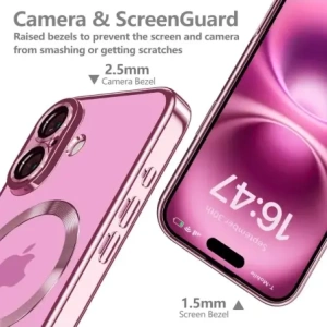 Hurtownia GSM - Etui Tech-Protect MagFlex MagSafe Apple iPhone 16 Shiny Rose - THP3634 - {ean13} - Hurt