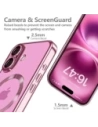 Hurtownia GSM - Tech-Protect MagFlex MagSafe Apple iPhone 16 Fényes Rózsaszín - THP3634 - {ean13} - Hurt