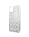 Wholesale Guess GUHCN65TPESI iPhone 11 Pro Max silver hard case 4G Peony Glitter - GUE438SLV - {ean13} - Hurt