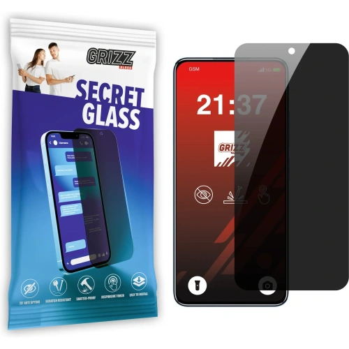 Matowe szkło prywatyzujące GrizzGlass SecretGlass do Oukitel C58 Pro