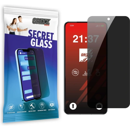 Matowe szkło prywatyzujące GrizzGlass SecretGlass do Vivo iQOO 13