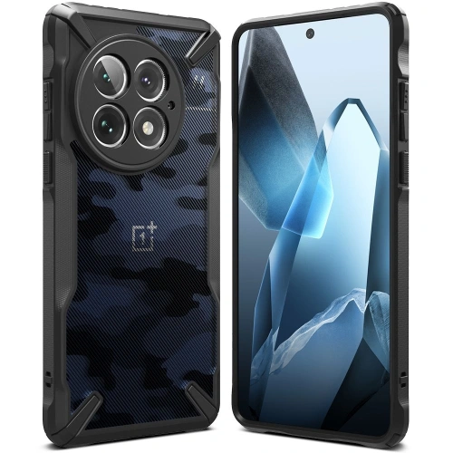Etui Ringke Fusion-X OnePlus 13 Camo Black